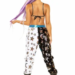 JValentine CLOTHING Oposite Flip Sequin Joggers