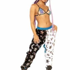 JValentine CLOTHING Oposite Flip Sequin Joggers