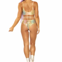 JValentine Snake Skin Strings Bottom