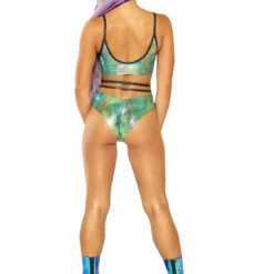 JValentine CLOTHING Snake Skin Strings Top