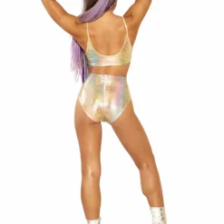 JValentine Snake Skin High-Cut High-Waist Short CLOTHING 9 JValentine Snake Skin High-Cut High-Waist Short CLOTHING