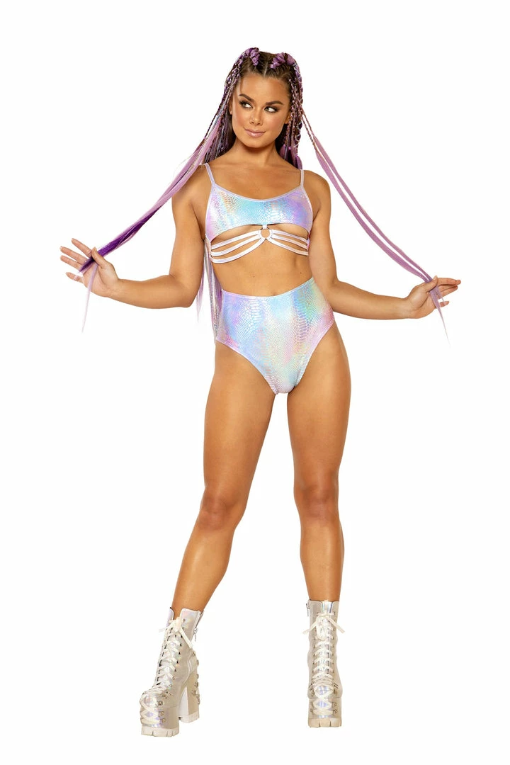 JValentine Snake Skin High-Cut High-Waist Short CLOTHING 6 JValentine Snake Skin High-Cut High-Waist Short CLOTHING