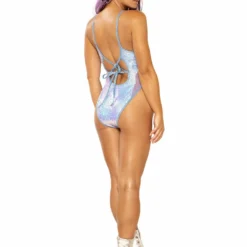 JValentine Tops Light-Up Mesh Sequin Bodysuit