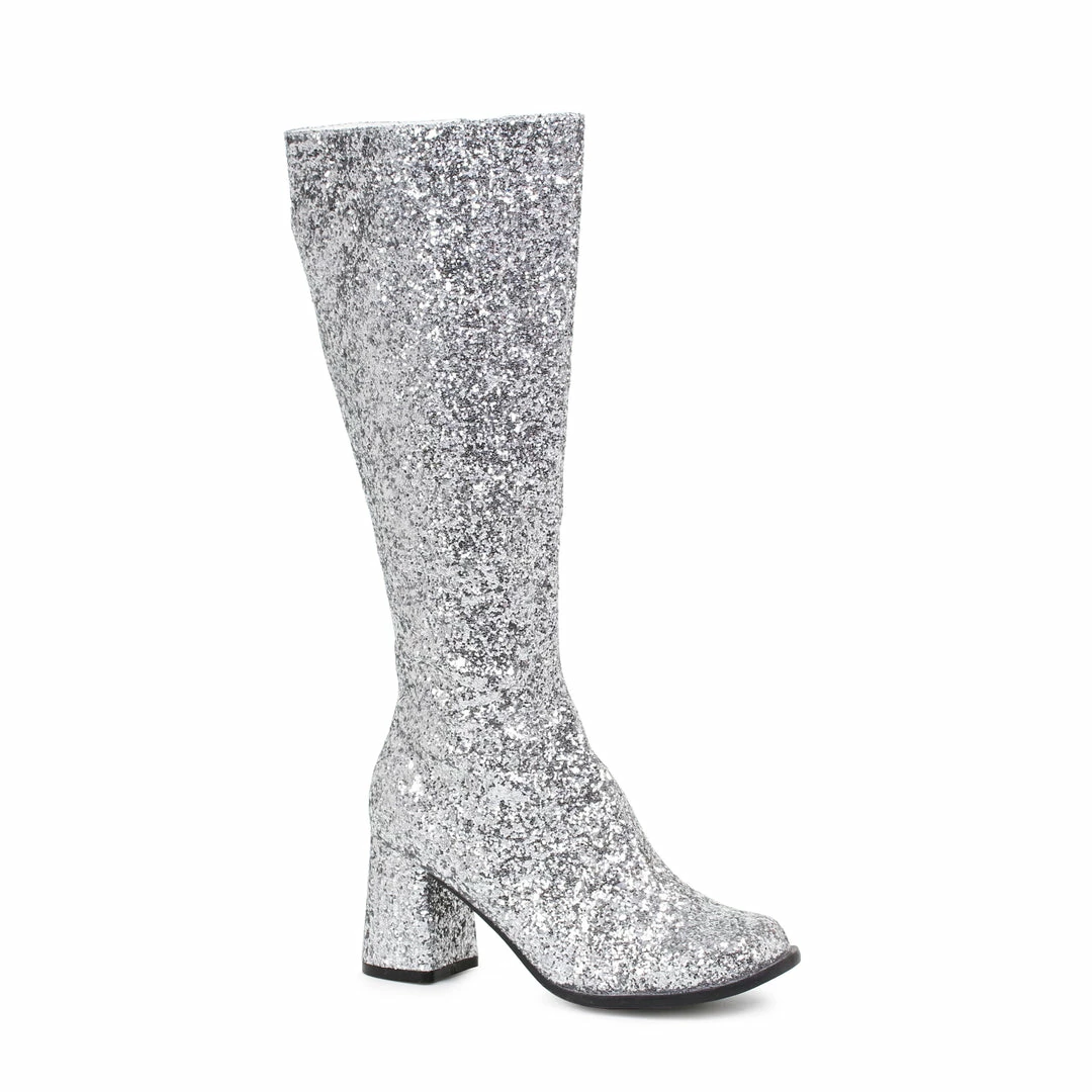 Ellie Shoes Glitter Gogo Boots 10 Ellie Shoes Glitter Gogo Boots