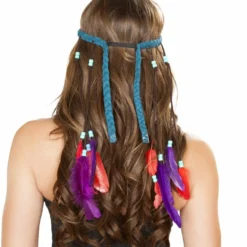 Roma Costume Turquoise Indian Headband