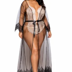 Roma Costume Simply Stunning Low Plunge & High Leg Eyelash Teddy LINGERIE