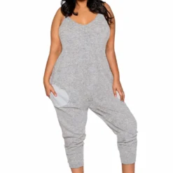 Roma Costume Cozy & Comfy Pajama Jumpsuit With Pocket Details 7 Roma Costume Cozy & Comfy Pajama Jumpsuit With Pocket Details