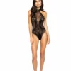 Roma Costume Halterneck Bodystocking Teddy LINGERIE