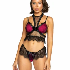 Roma Costume Cutesy Harness Lingerie Set