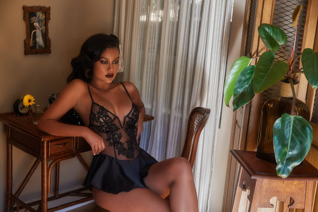 Roma Costume Floral Babydoll 9 Roma Costume Floral Babydoll