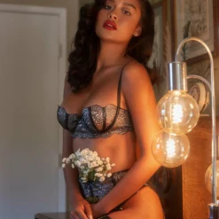 Roma Costume Metallic Bra & Garter Set LINGERIE 10 Roma Costume Metallic Bra & Garter Set LINGERIE