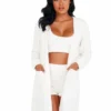 Roma Costume Robes Cozy & Comfy Fuzzy Robe With Pockets