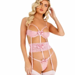Roma Costume Cutesy Bow Underwired Teddy LINGERIE