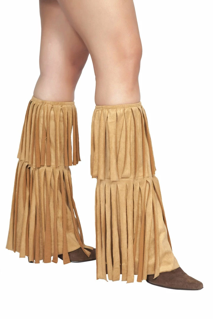 Roma Costume Honey Fringed Leg Warmer 3 Roma Costume Honey Fringed Leg Warmer