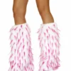 Roma Costume Spike Fur Leg Warmer Rave Leg Warmers & Wraps