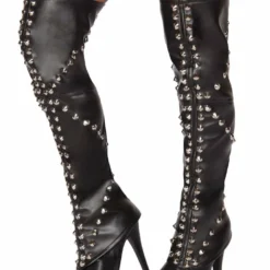 Roma Costume Spike Studded Leggings