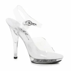 Ellie Shoes 5 Heel Clear Sandal