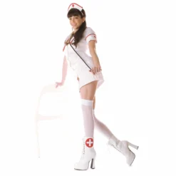 Ellie Shoes 5.5 Heel Ankle Nurse Boot With Inner Zipper