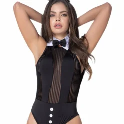 Espiral COSTUMES Elegante Bunny Bodysuit Costume