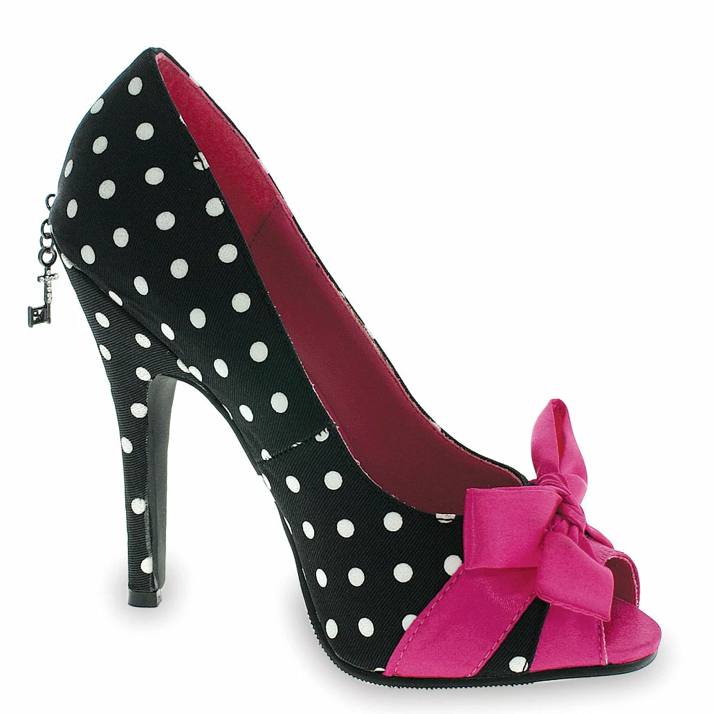 Ellie Shoes 5 Microfiber Satin Peep-Toe 3 Ellie Shoes 5 Microfiber Satin Peep-Toe