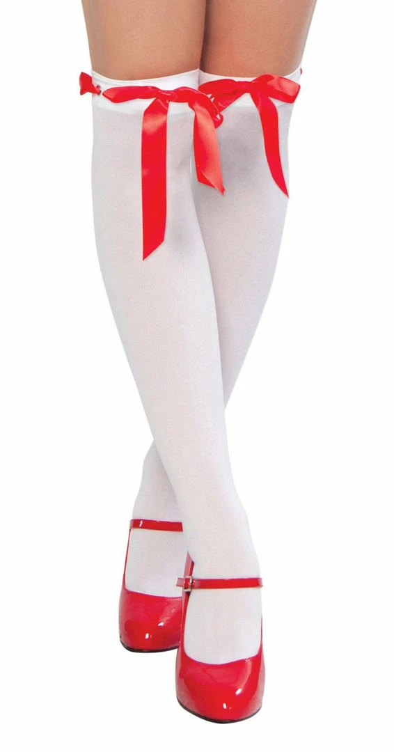 Roma Costume Thigh High Ribbon Weave Stockings 3 Roma Costume Thigh High Ribbon Weave Stockings