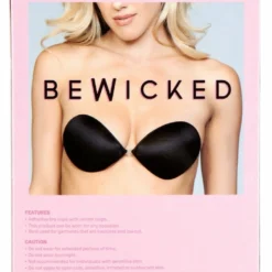 Be Wicked Black Smooth Invisible Bra