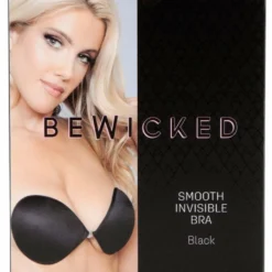 Be Wicked Black Smooth Invisible Bra