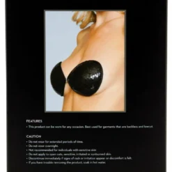 Be Wicked Black Sequin Adhesive Bra LINGERIE