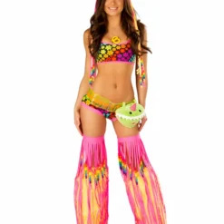 JValentine Basic Multicolor Daisy Booty Shorts 9 JValentine Basic Multicolor Daisy Booty Shorts