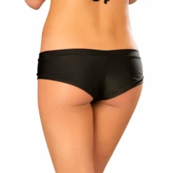 JValentine Basic Black Booty Shorts CLOTHING