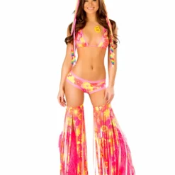 JValentine CLOTHING Basic Neon Flower Booty Shorts