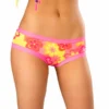 JValentine CLOTHING Basic Neon Flower Booty Shorts