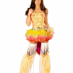 JValentine ACCESORIES Clear Glitter Belt