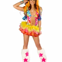 JValentine Neon Cosmos Halter Romper 10 JValentine Neon Cosmos Halter Romper