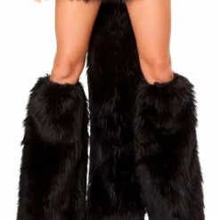 JValentine Black Cat Claw Legwarmers Rave Leg Warmers & Wraps