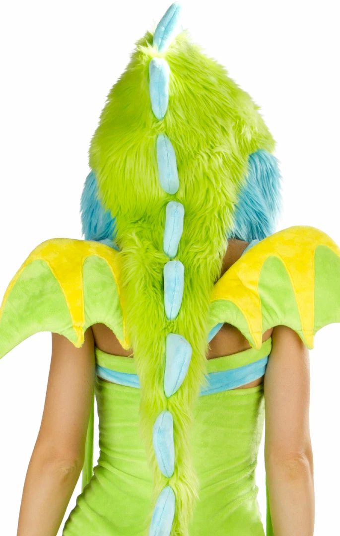 JValentine Rave Accessories Puff Dragon Deluxe Hood With Spikes 5 JValentine Rave Accessories Puff Dragon Deluxe Hood With Spikes