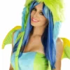 JValentine Rave Accessories Puff Dragon Deluxe Hood With Spikes