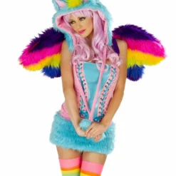 JValentine Rainbow Pony Costume COSTUMES 9 JValentine Rainbow Pony Costume COSTUMES