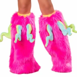 JValentine ACCESORIES Furry Tentacle Octopus Legwarmers