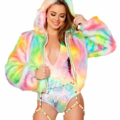 JValentine Pastel Tie Dye Romper