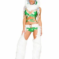 JValentine Daisies On Grass Light-Up Wrap Halter