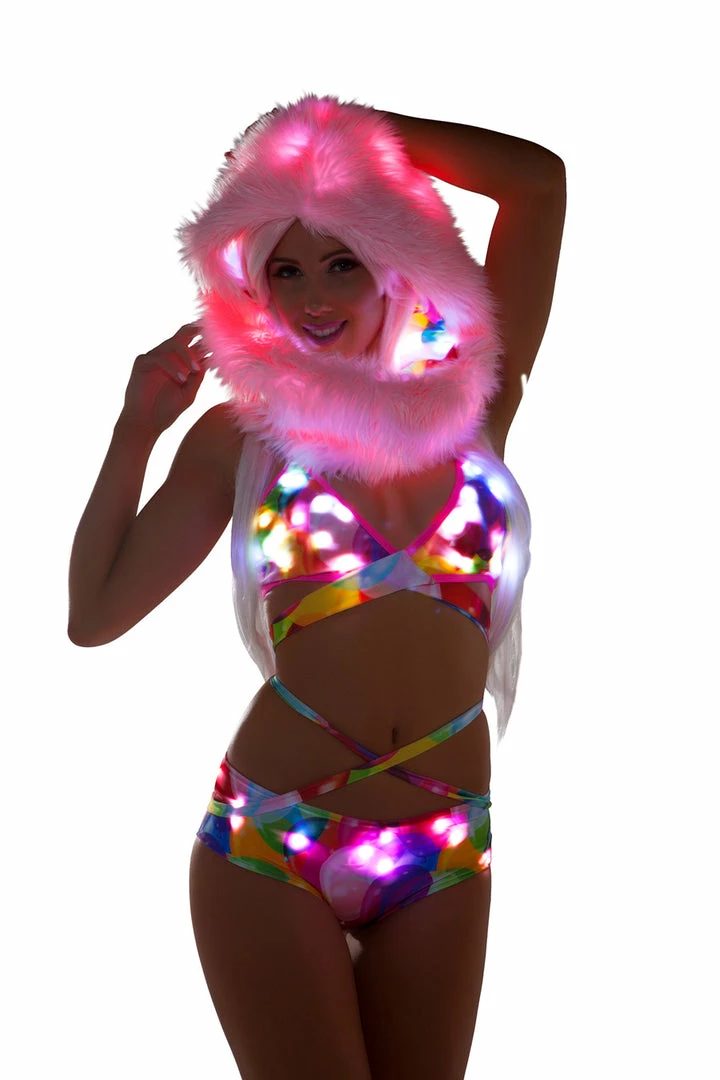 JValentine Balloon Light-Up Wrap Halter 3 JValentine Balloon Light-Up Wrap Halter