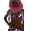 JValentine CLOTHING Doughnut Light-Up Wrap Halter
