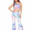 JValentine Cotton Kandi Velvet Bell Bottom Pant CLOTHING