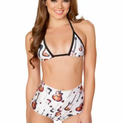 JValentine CLOTHING Guitars High-Waist Short