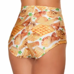 JValentine Tofu Chick'N And Waffles High-Waist Short CLOTHING