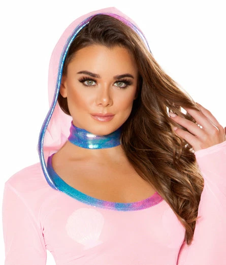 JValentine Tie Dye Metallic Choker Rave Accessories 3 JValentine Tie Dye Metallic Choker Rave Accessories