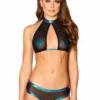 JValentine Black Opal Festival Mesh Hot Short