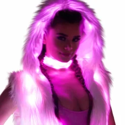 JValentine Pink Light-Up Choker