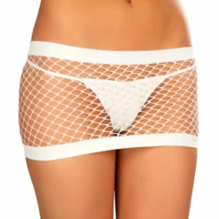 JValentine Net White Skirt CLOTHING